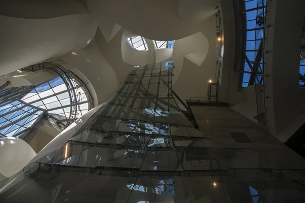 Interior do Museu Guggenheim em Bilbau — Fotografia de Stock