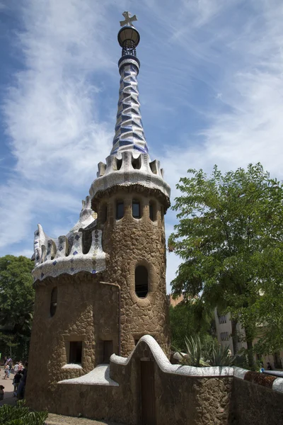 Parque Güell en Barcelona —  Fotos de Stock