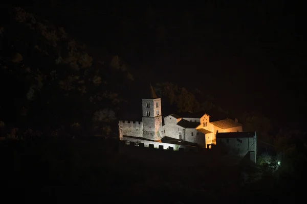 San Cassiano abbey — Stockfoto