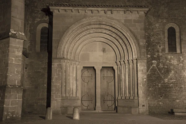 Carcassonne basiliek — Stockfoto