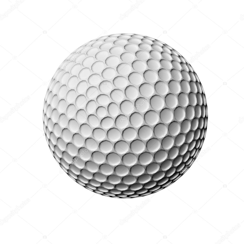 Golf ball illustration