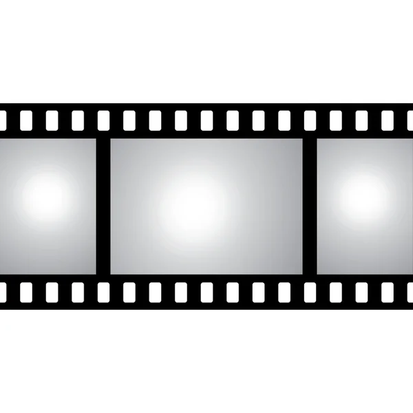 Filmstrip met ruimte voor tekst — Stockvector