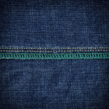 Dikişli kot pantolon deseni 