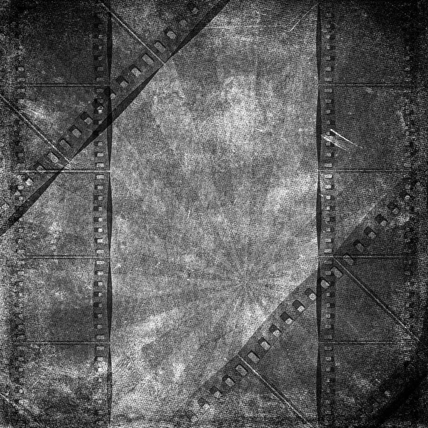Latar belakang hitam dan putih dengan film nyala Stok Gambar