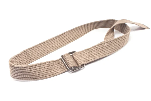 Cintura tessile isolata su bianco — Foto Stock