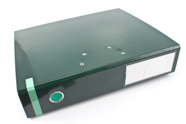 office klasörü üzerinde beyaz izole