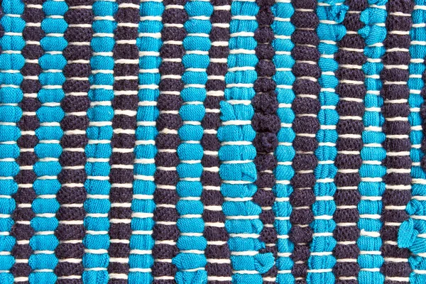 Alfombra azul textura fondo — Foto de Stock
