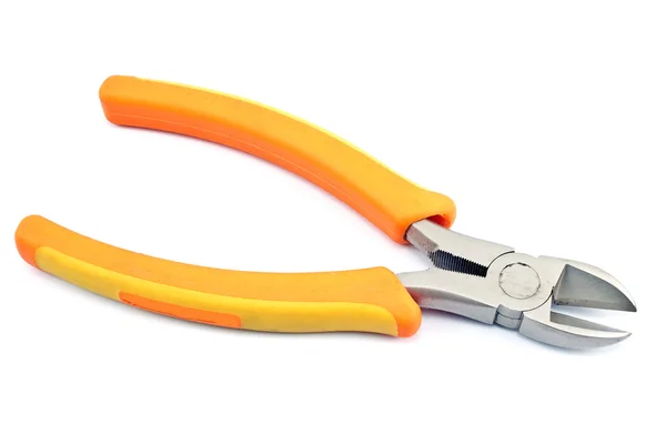 Wire cutter  pliers isolated on white — Stock Photo, Image
