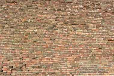 Kale tuğla duvar arka plan olarak