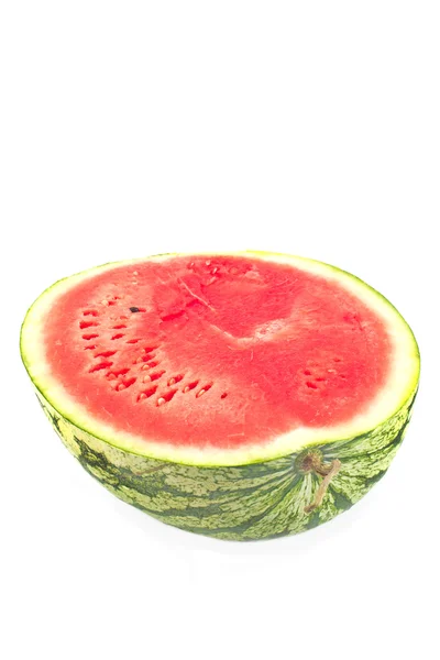 Watermelon slice  isolated on white — Stock Photo, Image