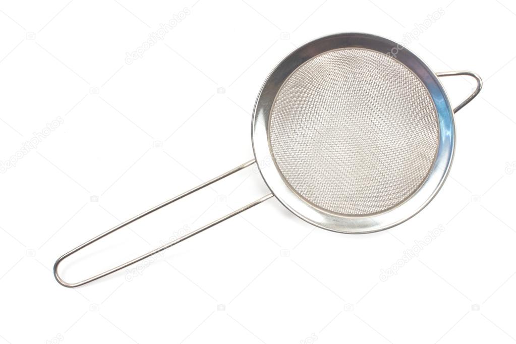 Colander isolated on a white