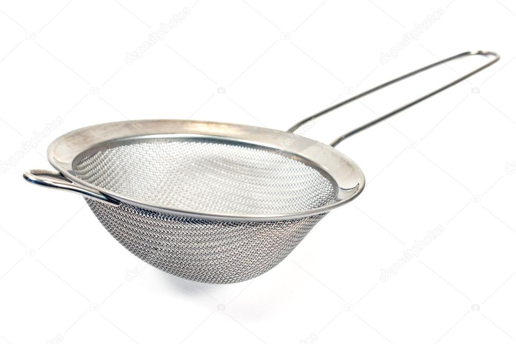 Colander isolated on a white