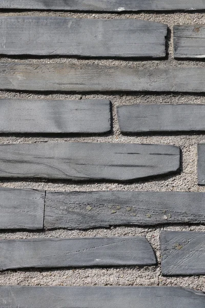 Uma parede de tijolos em Paris — Fotografia de Stock