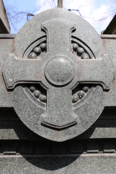 基督教的十字架，在巴黎 — 图库照片