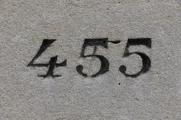 Numéro 455 à Paris — Photo