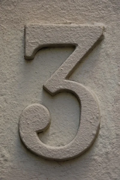 House number in Paris — Stock Photo, Image