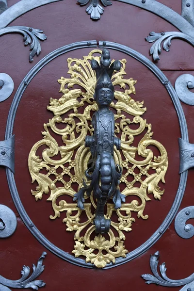 プラハのドア — ストック写真