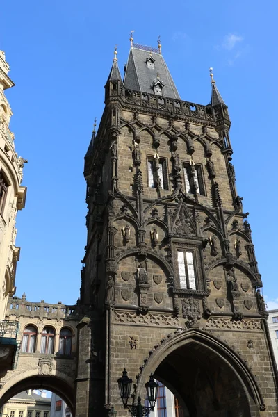 Torre em praga — Fotografia de Stock