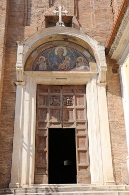 Roma 'daki Cennetin sunağı Aziz Mary Bazilikası.