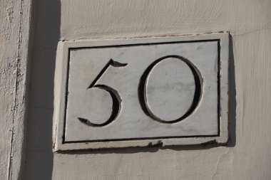 Roma 'daki 50 numaralı ev.