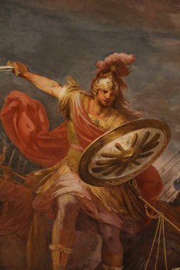 Roma'daki Borghese Galerisi'nin dekoratif resim