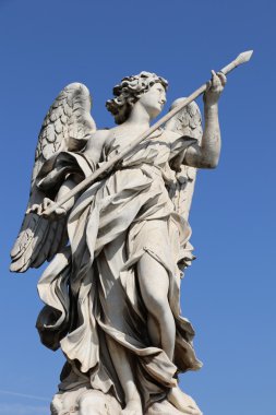 Ponte Sant'Angelo Roma'da açı heykeli