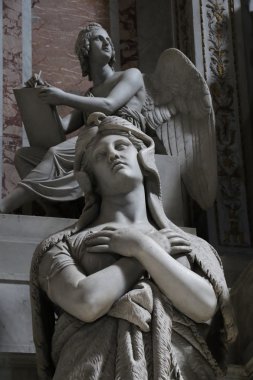 Saint Peter Vatikan'daki Papalık Bazilikası detay