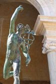 Картина, постер, плакат, фотообои "statue of mercure in the villa medici in rome", артикул 122208094
