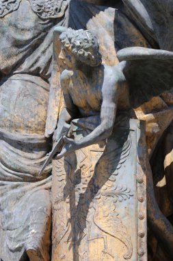 Victor Emmanuel II Roma - Altare della Patria için Ulusal Anıt detay