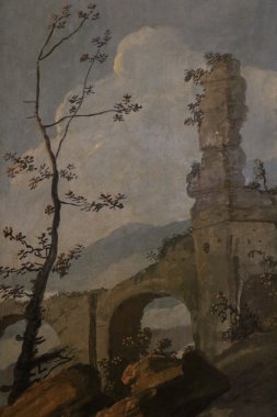 Roma'daki Borghese Galerisi'nin dekoratif resim