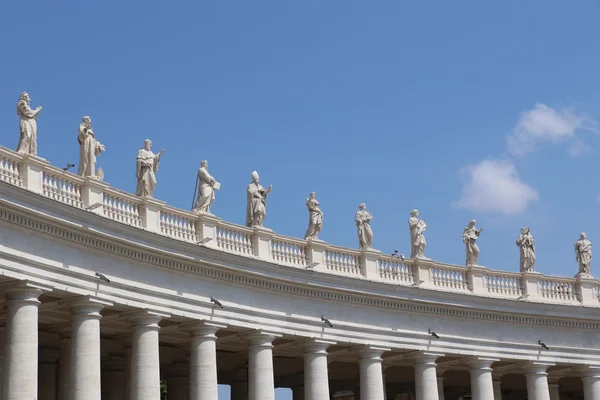 The Saint Peter Square Royalty Free Stock Photos