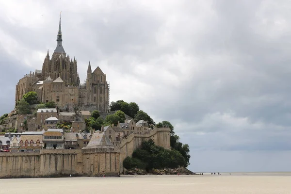 Mont Saint Michel Francia —  Fotos de Stock