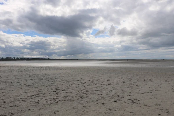 Baai Van Mont Saint Michel — Stockfoto