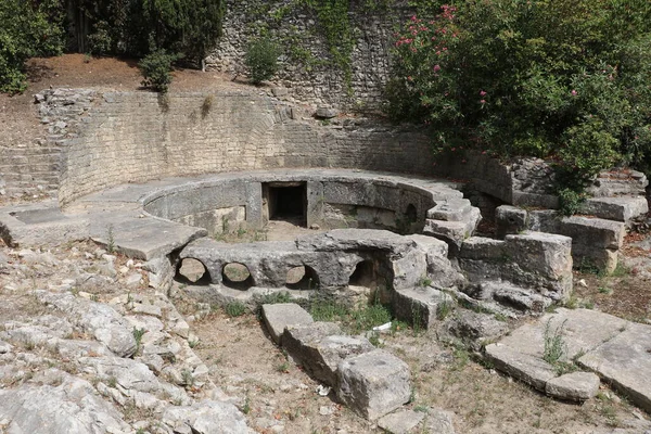 Castellum Divisorium Staden Nimes — Stockfoto