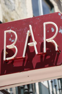 Lizbon, Portekiz 'de bar tabelası