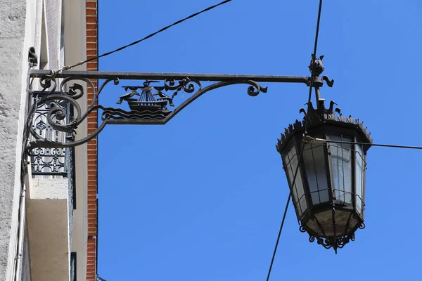 Detalj Traditionell Byggnad Lissabon Portugal — Stockfoto