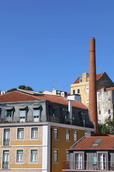 Blick Auf Eine Straße Lissabon Portugal — Stockfoto