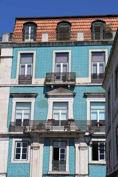 Uitzicht Een Traditioneel Gebouw Lissabon Portugal — Stockfoto