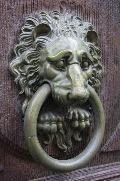 Gamla door knocker — Stockfoto