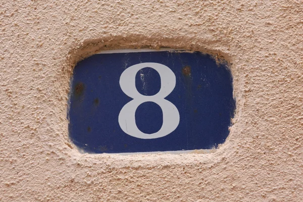 Número 8 — Fotografia de Stock