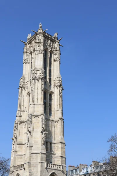 Věž Saint Jacques v Paříži — Stock fotografie