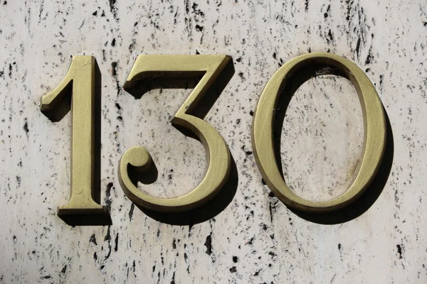 Número 130 — Foto de Stock