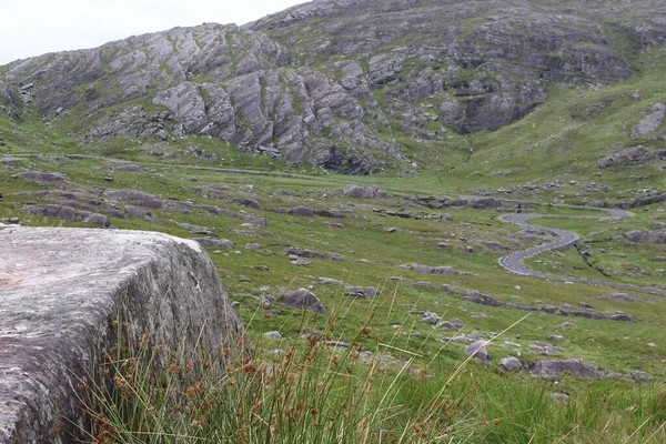İrlanda 'daki Beara Halkası' nın yeşil tepelerinde etkileyici bir yolculuk.