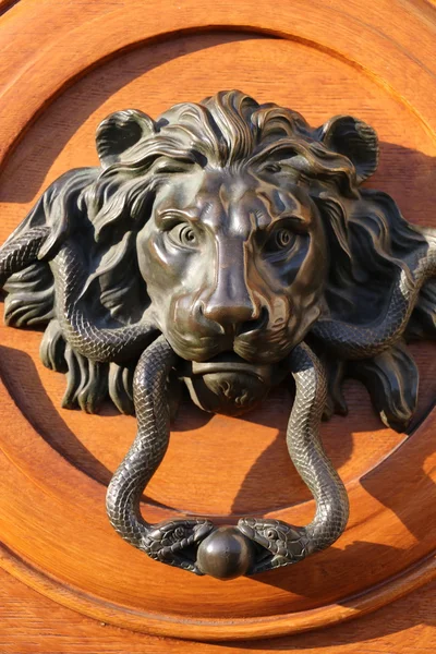 Gamla door knocker — Stockfoto