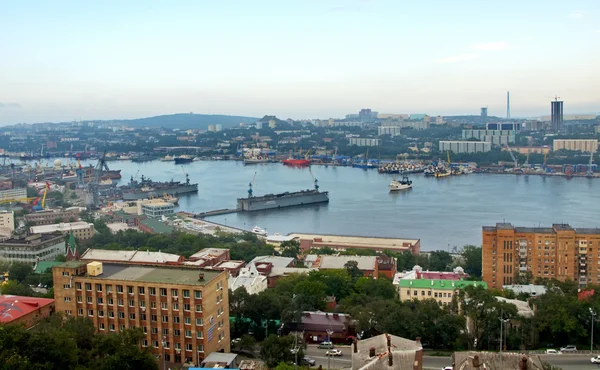 Gyllene horn viken, Vladivostok — Stockfoto