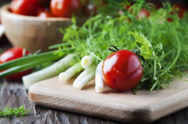 Sağlıklı vegan gıda kavramı