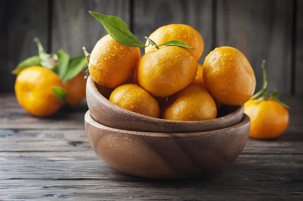 Sweet fresh tangerines — Stock Photo, Image