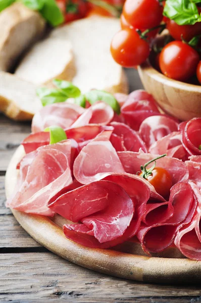 Antipasto delicioso italiano — Fotografia de Stock