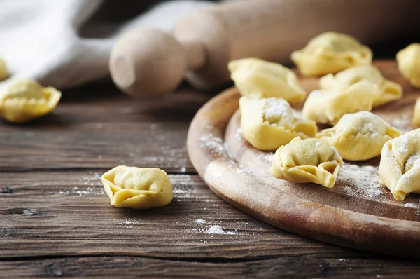 Italské tradiční tortellini — Stock fotografie