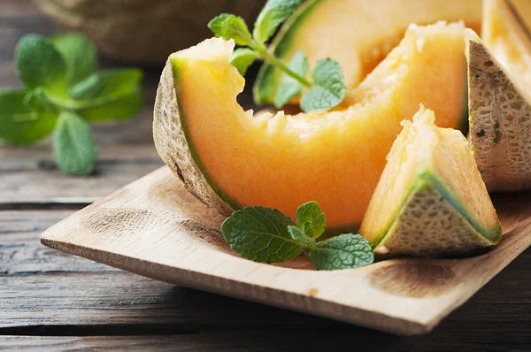 Fresh sweet melon — Stock Photo, Image